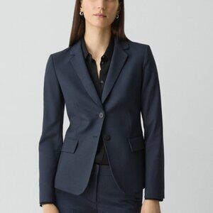Theory Carissa Navy Blazer